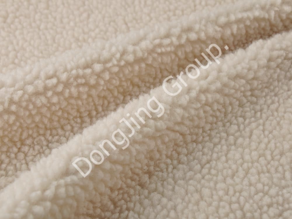 DP0819-beige lana de cordero E1300 faux fur fabric