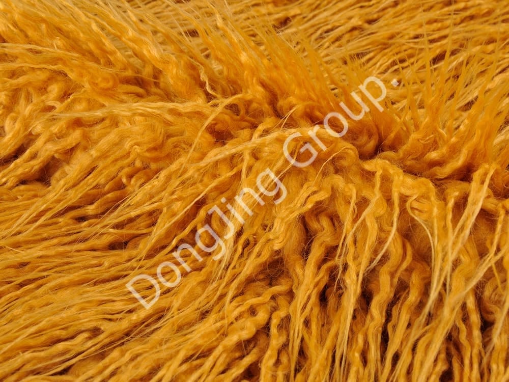 DP0972-Rodillo secundario amarillo faux fur fabric