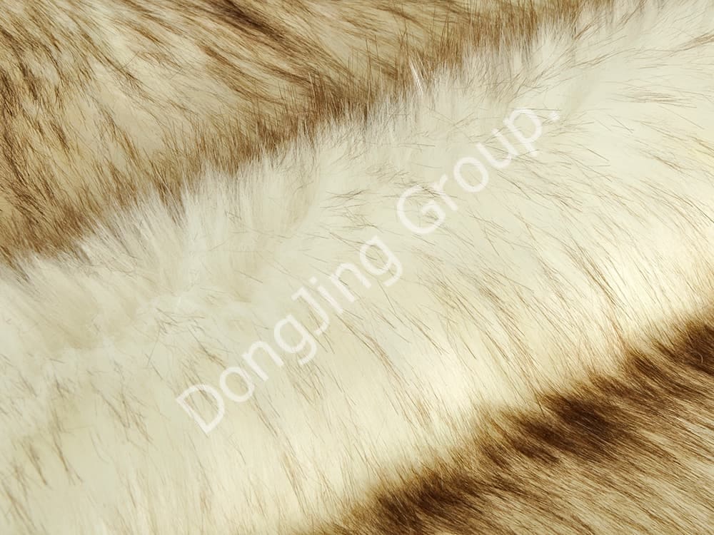 DP1028-Punta teñida de blanco faux fur fabric