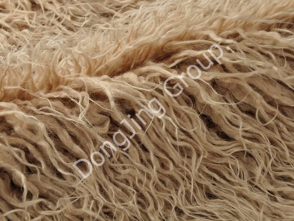 DP0856-Empujador rodillo marrón faux fur fabric