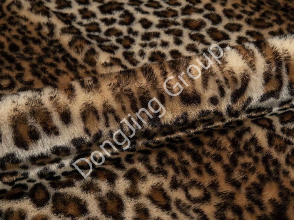 9P2009-Rice print doble juego de leopardo faux fur fabric