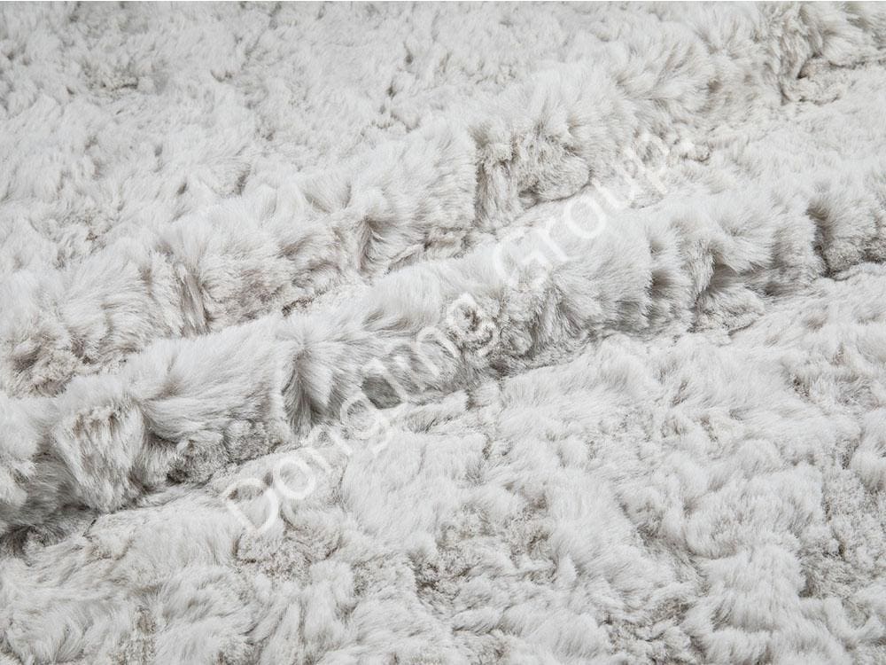 9T1732B-Piel de conejo beige faux fur fabric