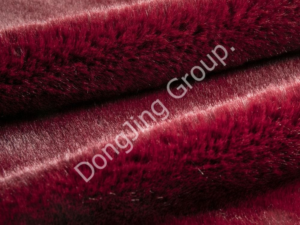 9T2623-Visón fucsia faux fur fabric