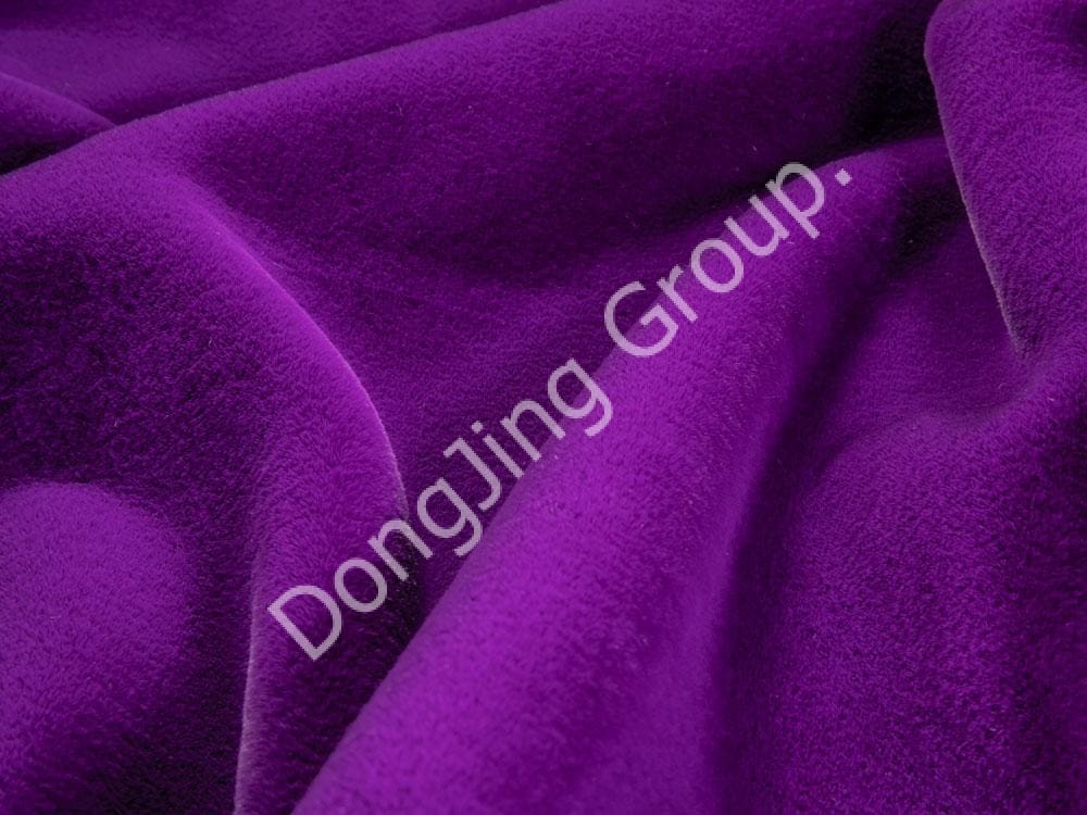 9T2627-Conejo morado faux fur fabric