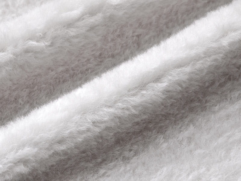 XKT0181-Pequeño Toka Beige faux fur fabric